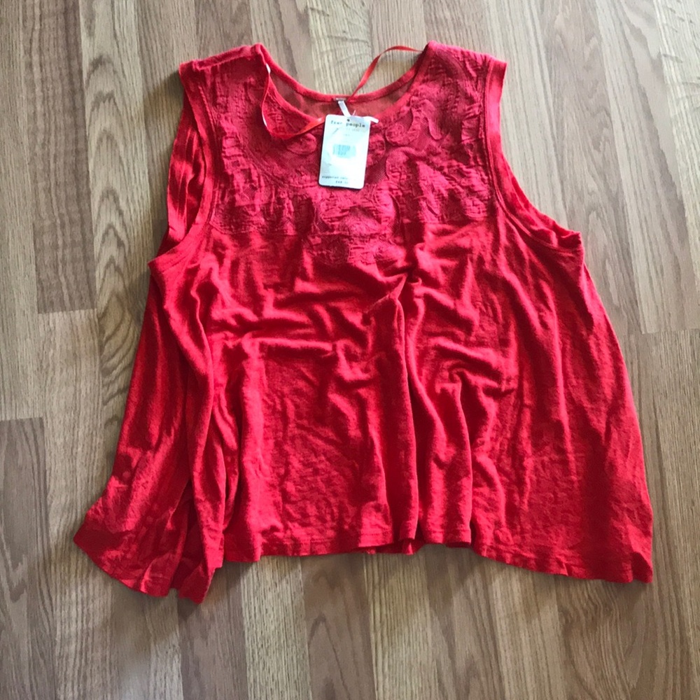 Sleeveless Free People top